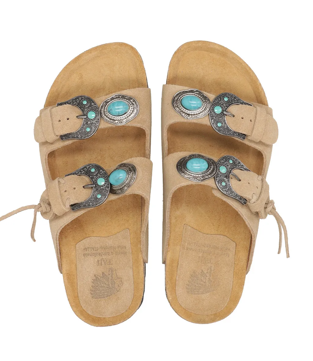 Taji Sandals Stone