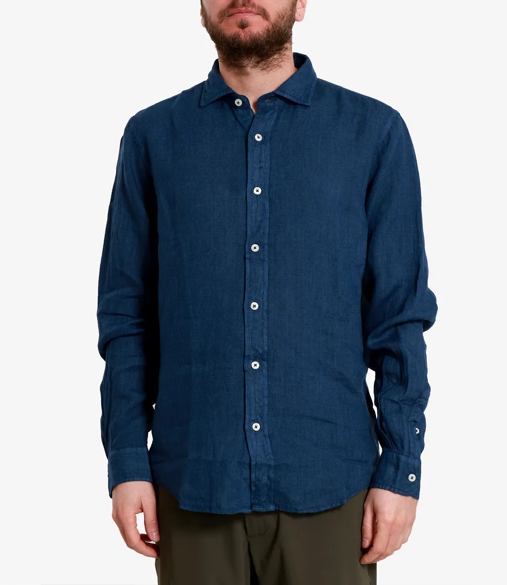 Roy Roger's Shirts Navy Blue