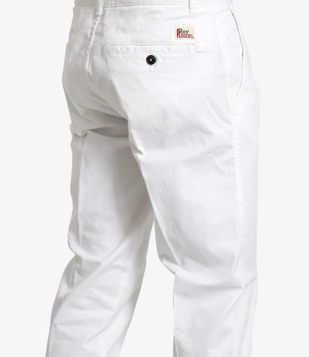 Roy Roger's Trousers Optic White