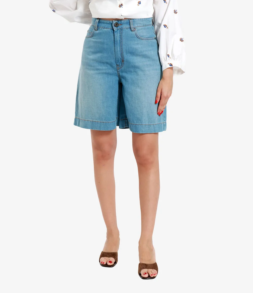 Max Mara Weekend Shorts Light Denim
