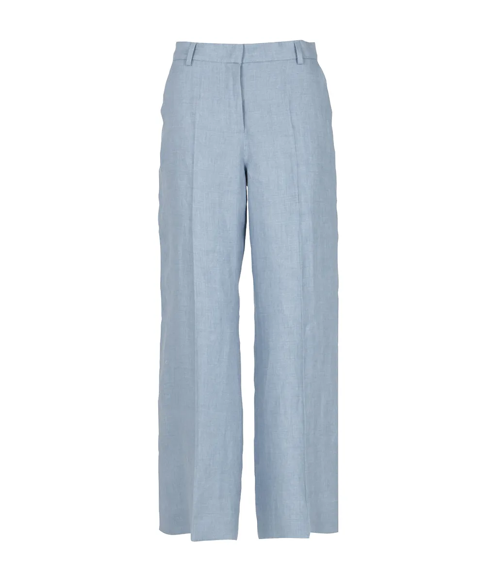 Max Mara Weekend Trousers Light Blue