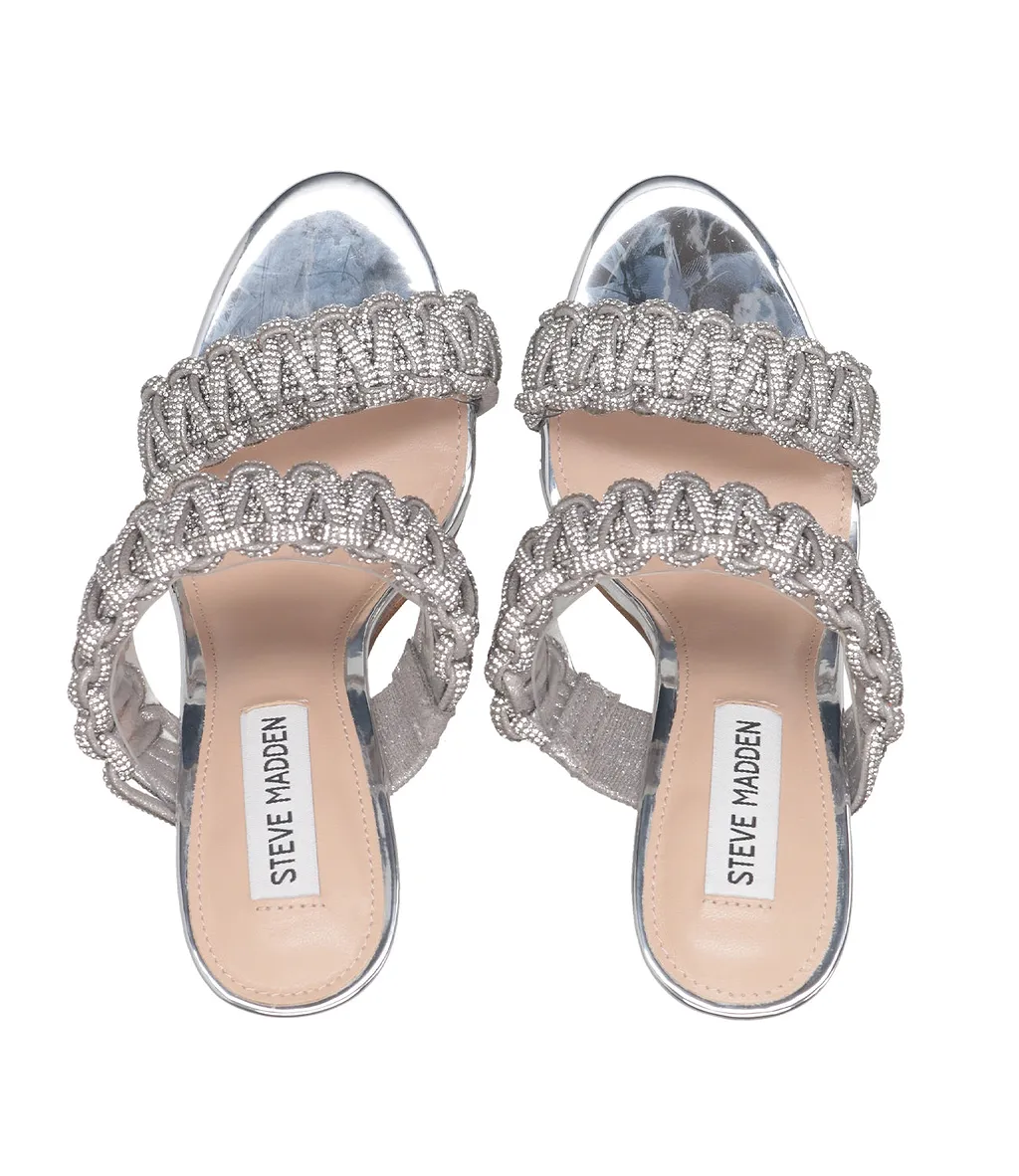 Steve Madden Sandals Silver