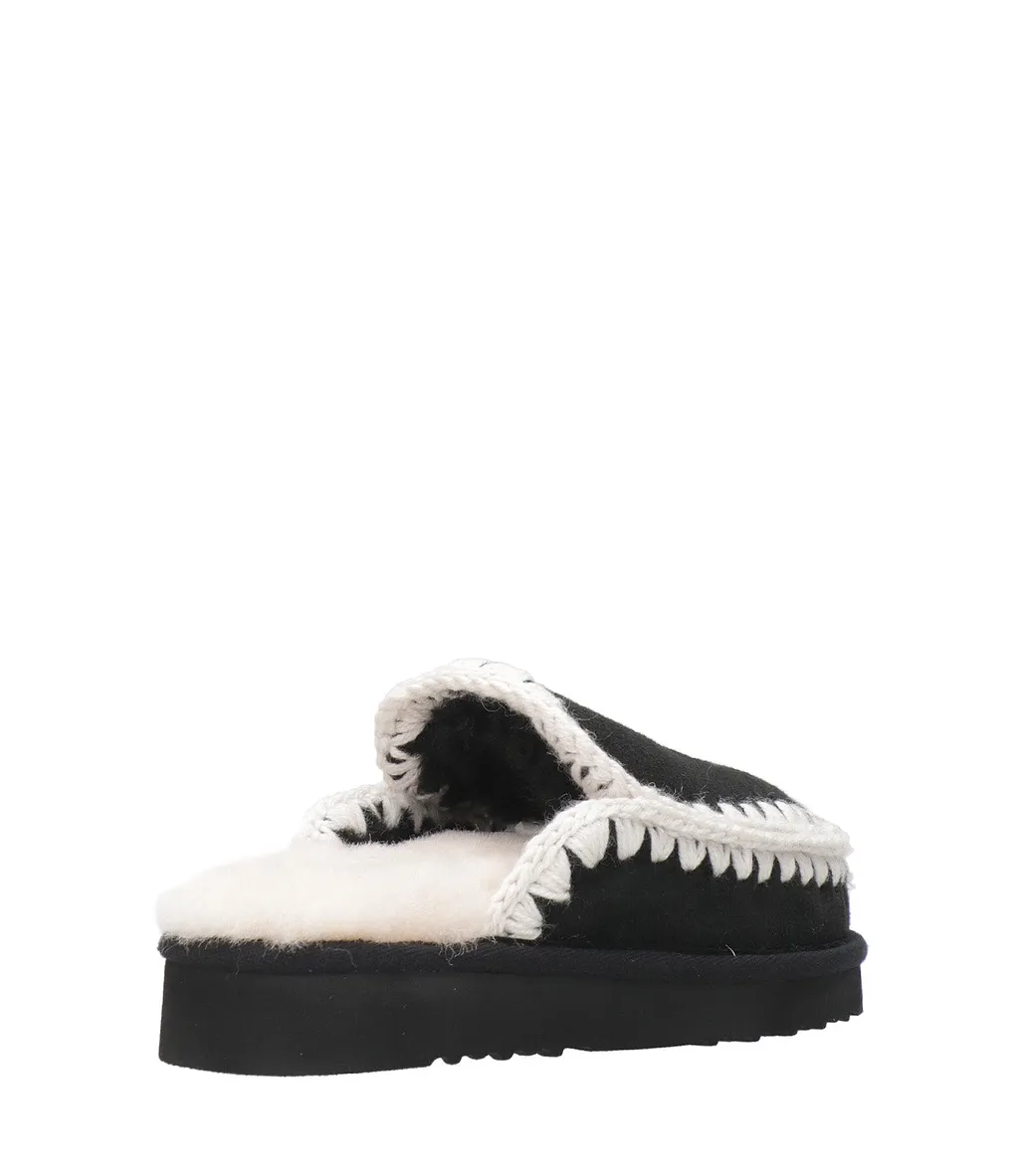 Mou Sandals Black+White