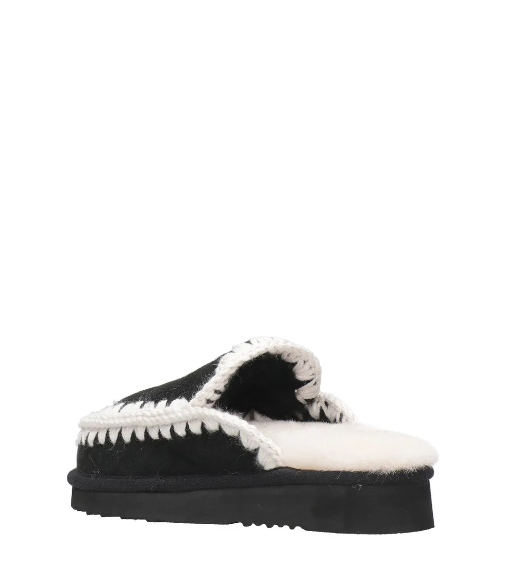 Mou Sandals Black+White