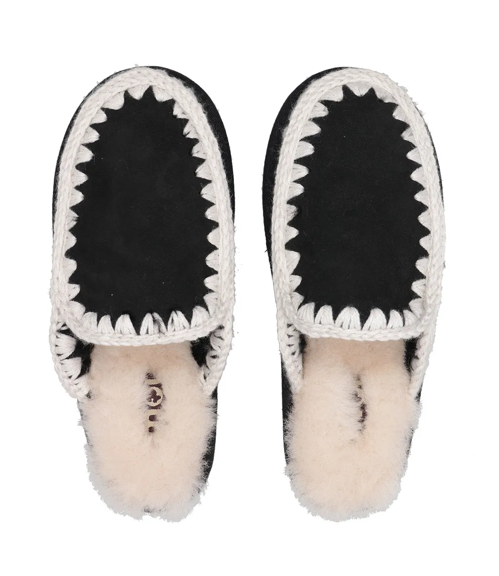 Mou Sandals Black+White