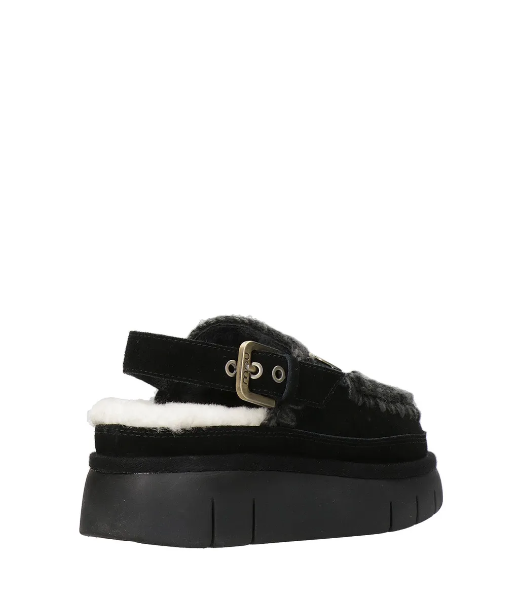Mou Sandals Black