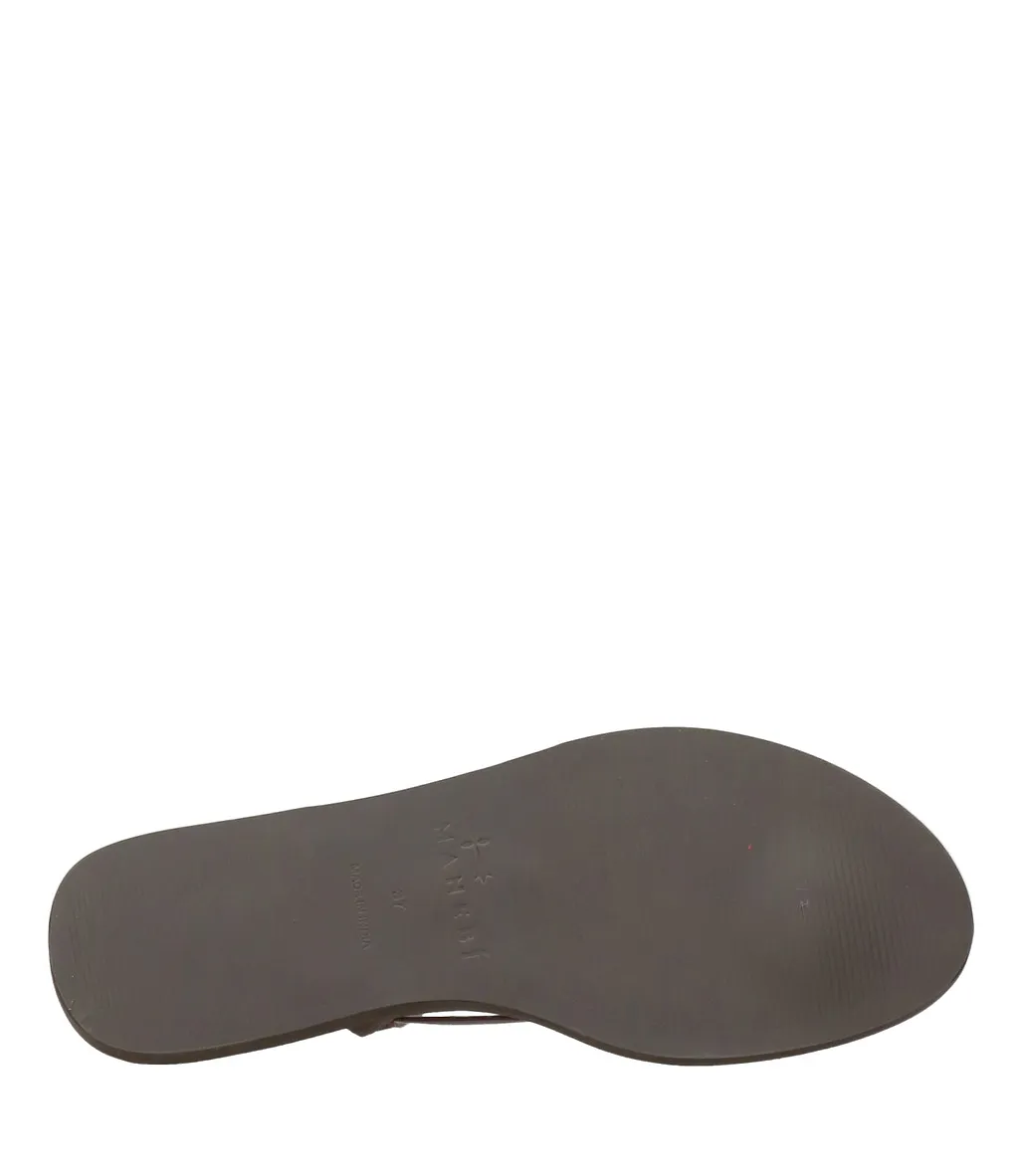 Manebi Sandals Burgundy