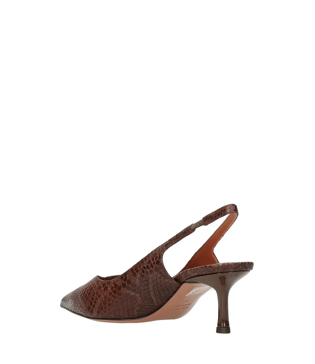 Castagna With Heel Brown