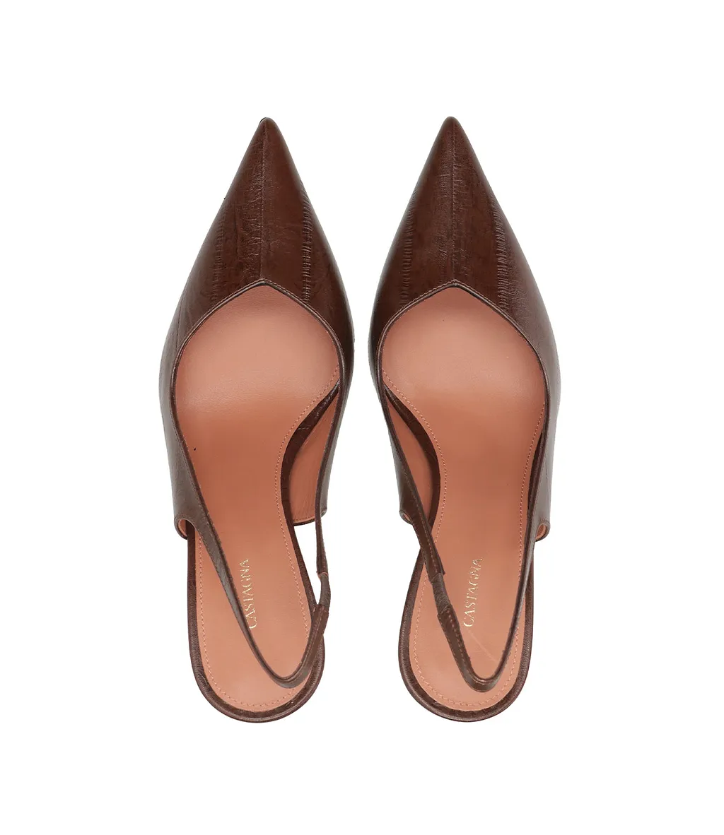 Castagna With Heel Brown