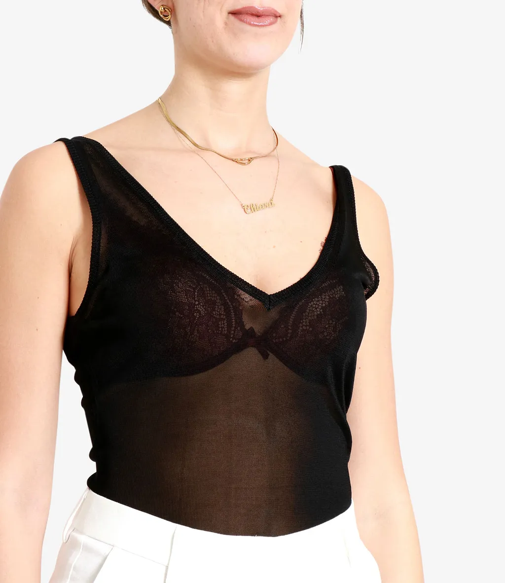 Grifoni Top Black