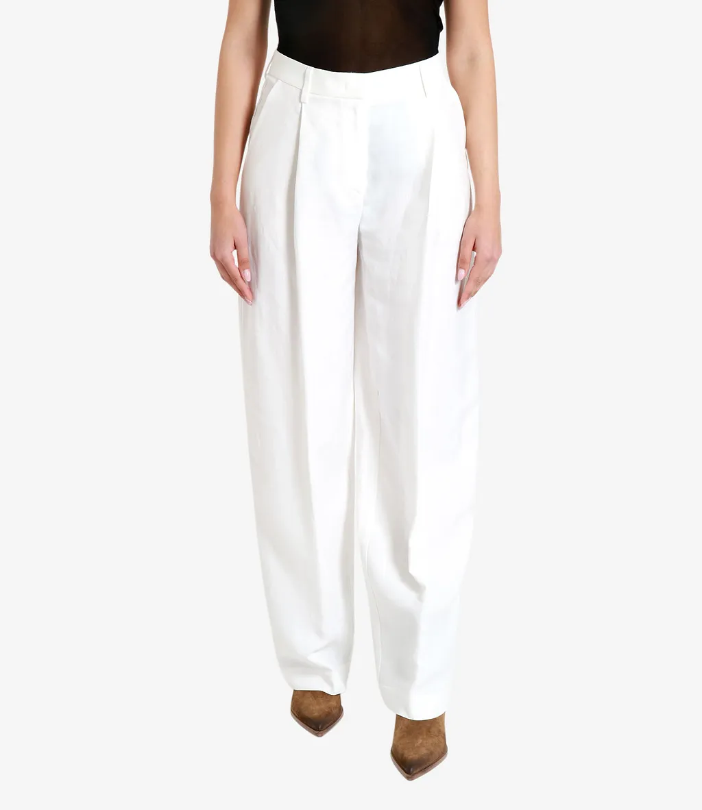 Grifoni Trousers White