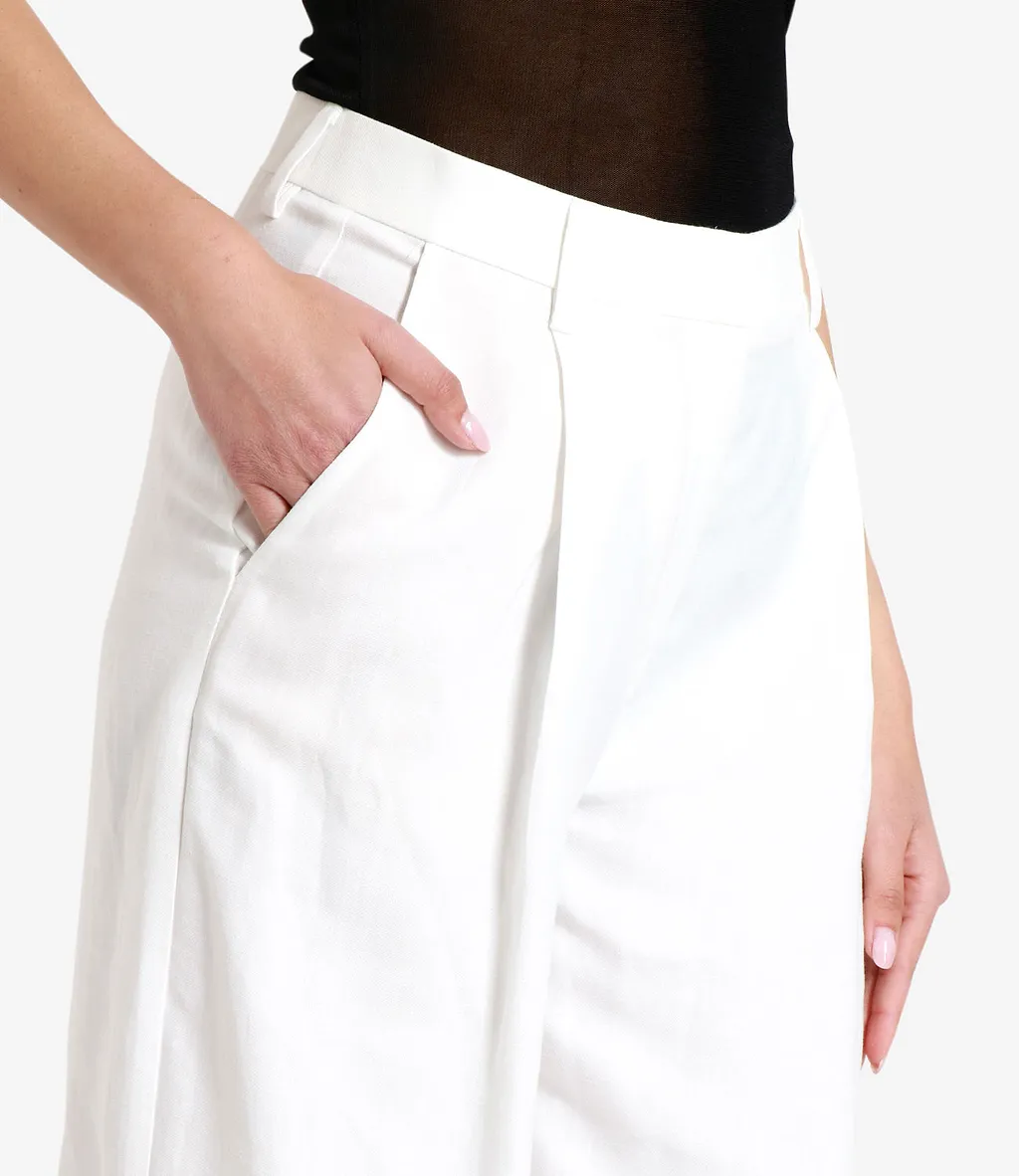 Grifoni Trousers White