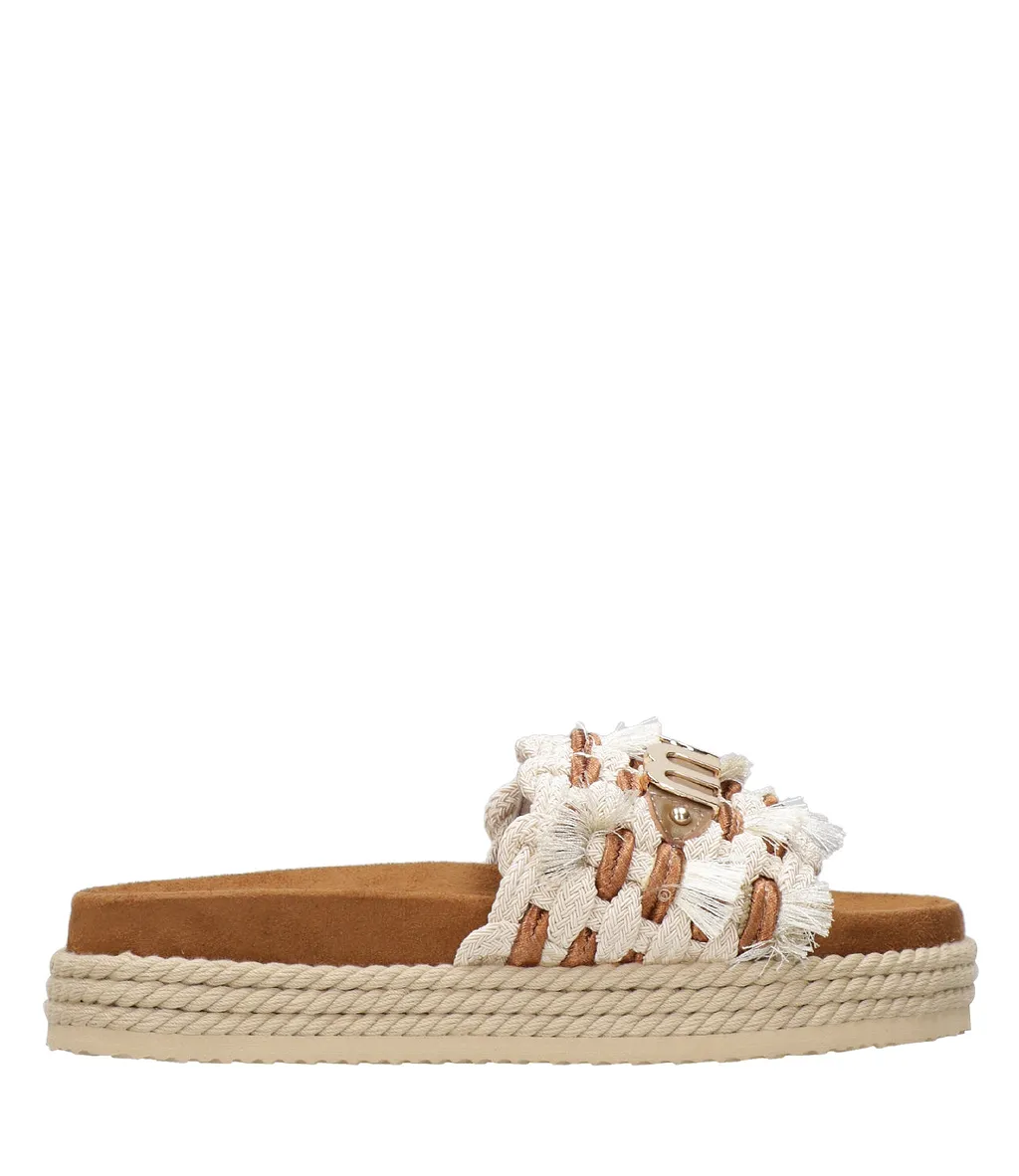 Mou Sandals Beige