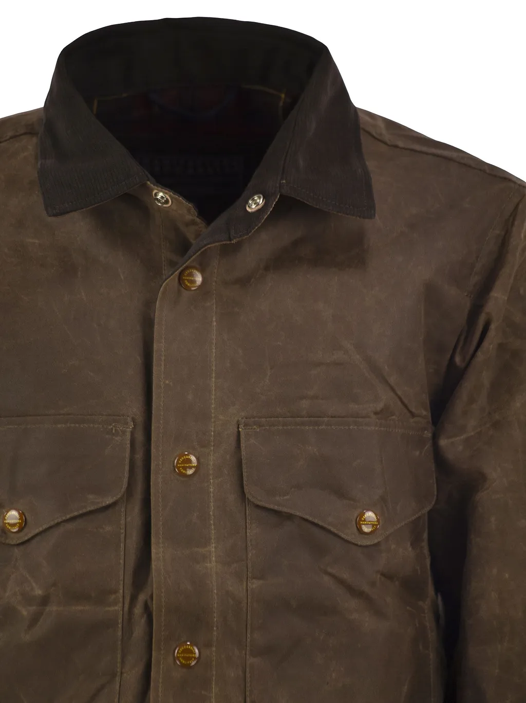 Manifattura Ceccarelli Waxed Cotton Shirt Jacket