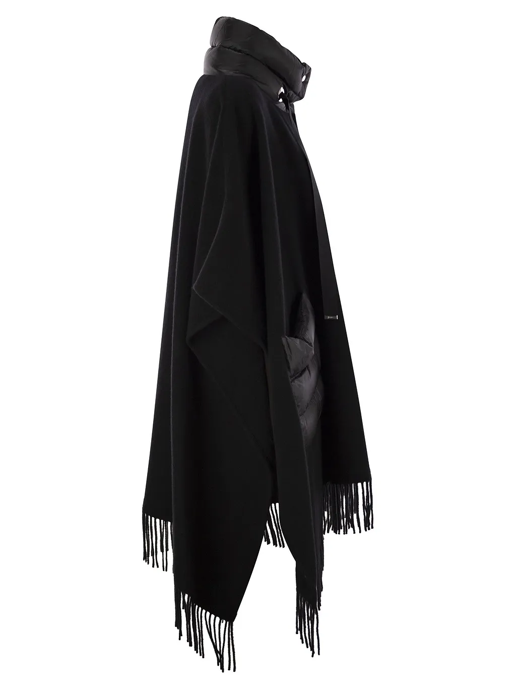 Herno Poncho Resort In Warmy E Nylon Ultralight