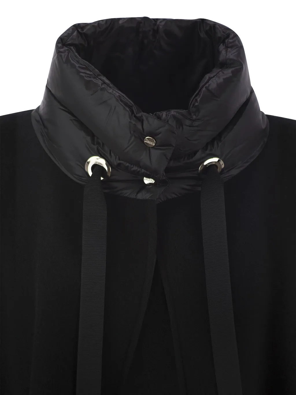 Herno Poncho Resort In Warmy E Nylon Ultralight