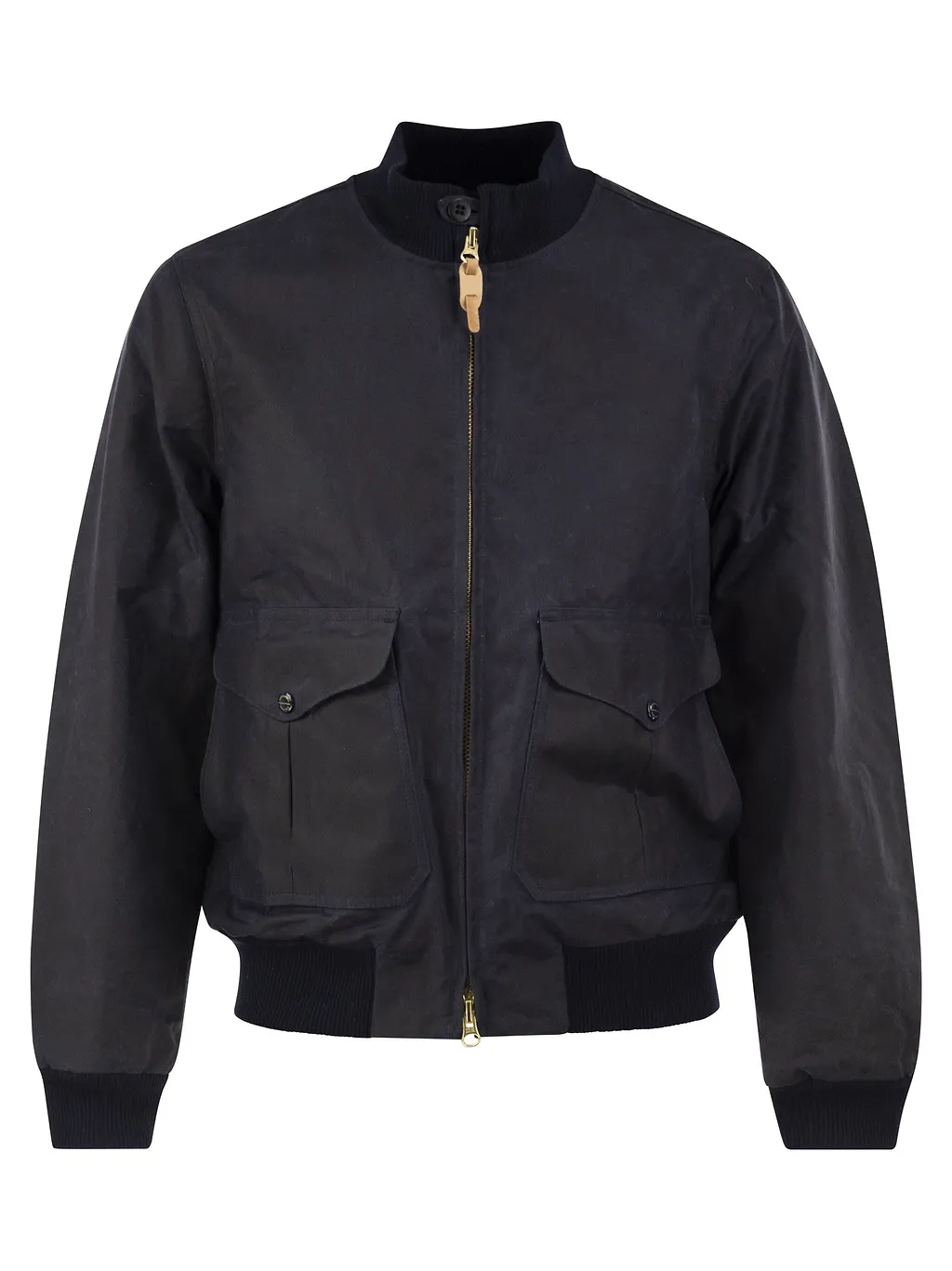 Manifattura Ceccarelli Waxed Cotton Bomber Jacket