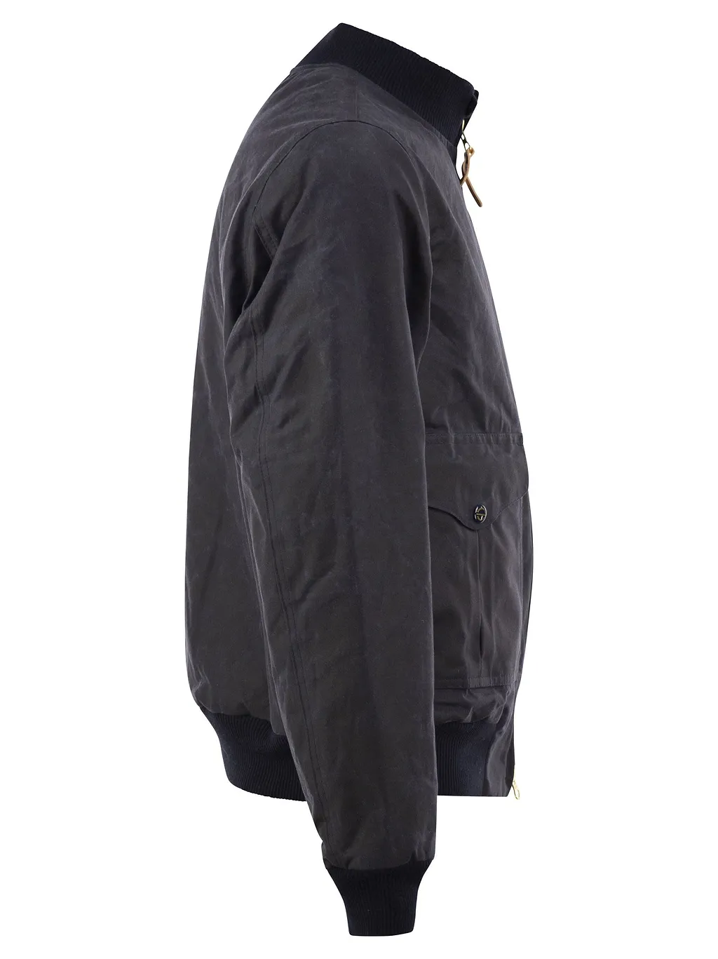 Manifattura Ceccarelli Waxed Cotton Bomber Jacket