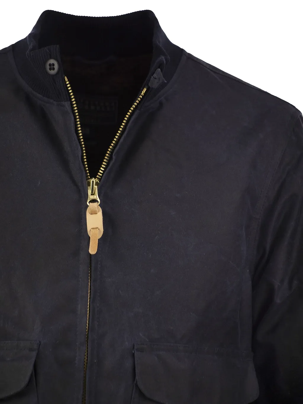 Manifattura Ceccarelli Waxed Cotton Bomber Jacket