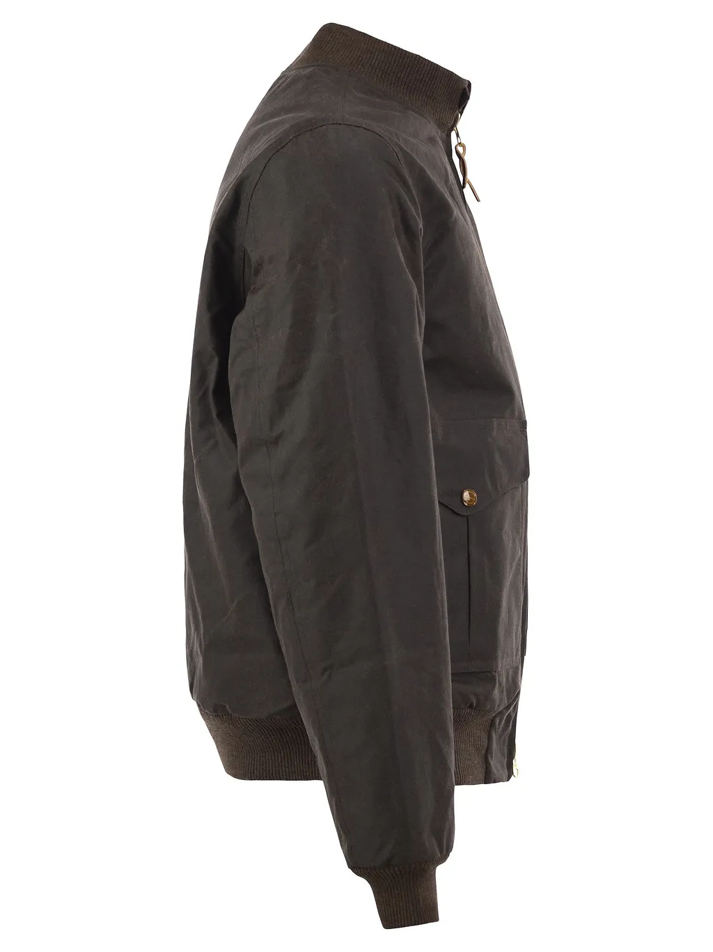 Manifattura Ceccarelli Waxed Cotton Bomber Jacket