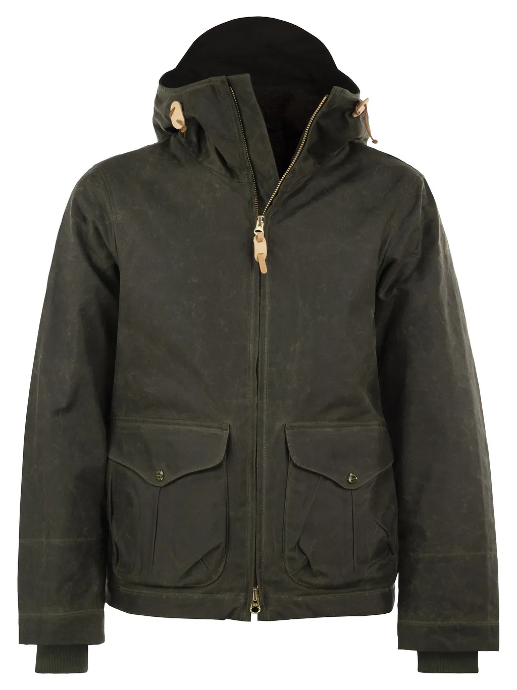 Manifattura Ceccarelli Waxed Cotton Hooded Jacket
