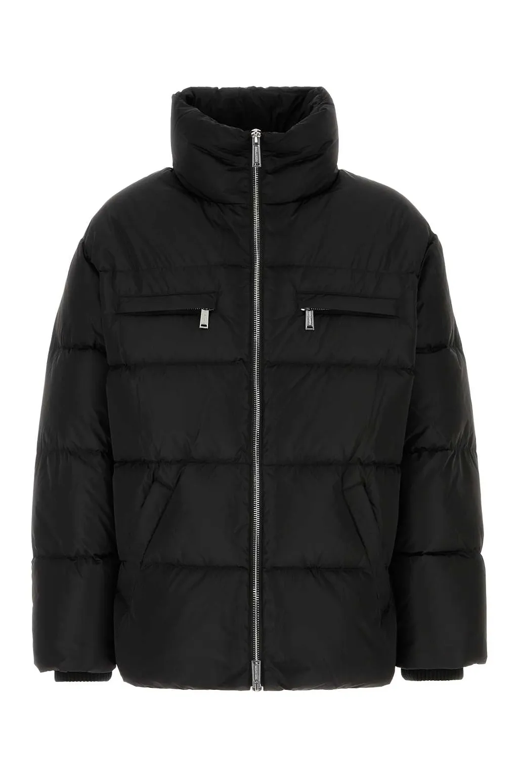 Dsquared Black Nylon Down Jacket