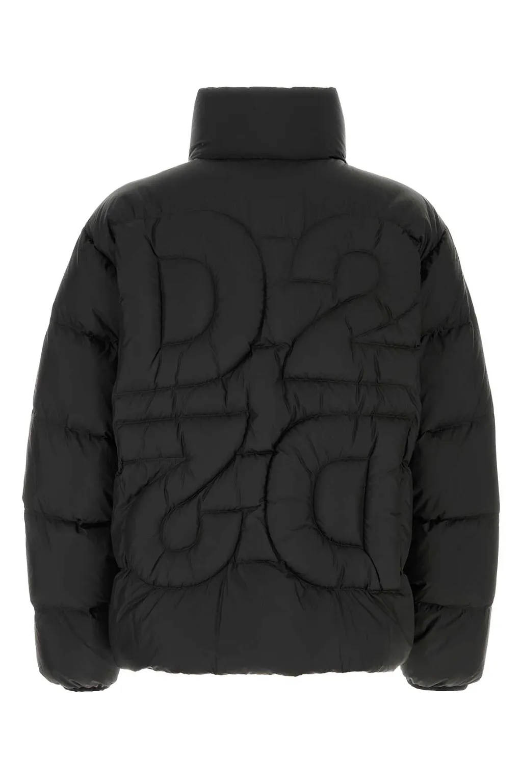 Dsquared Black Nylon Down Jacket