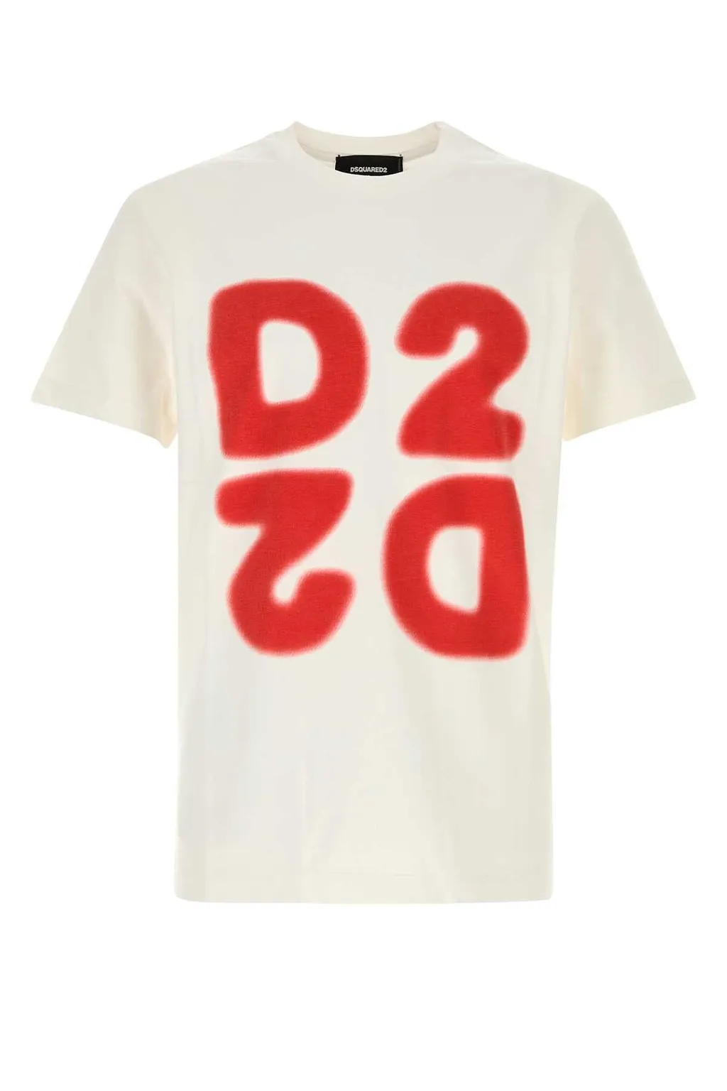 Dsquared White Cotton T Shirt