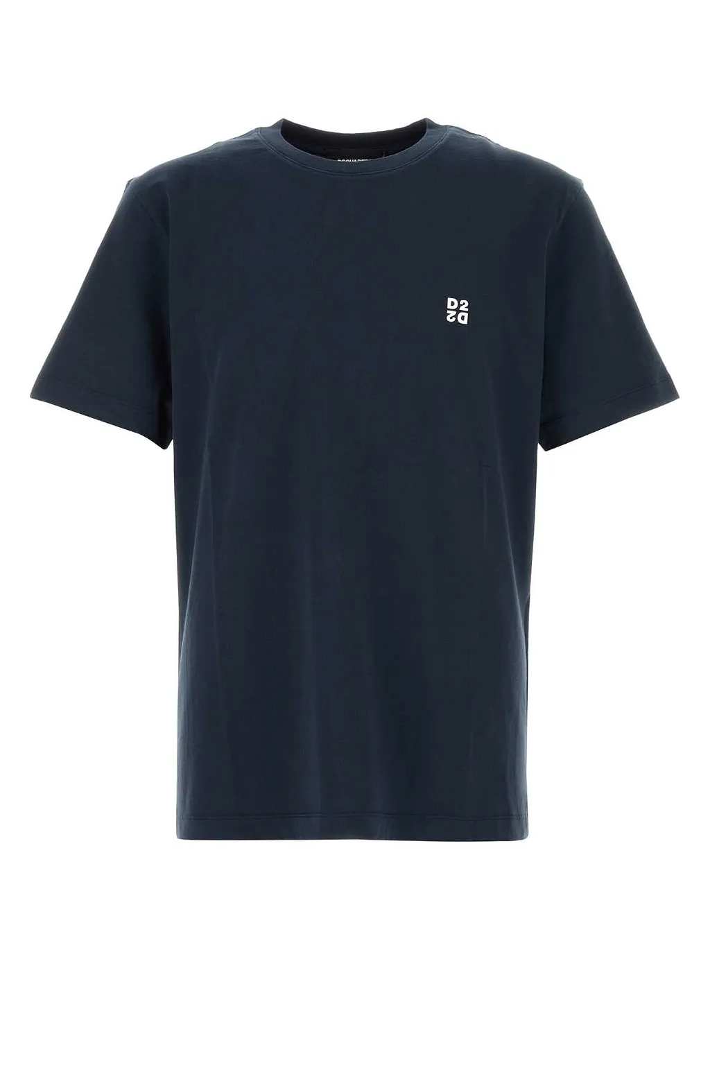 Dsquared Navy Blue Cotton T Shirt