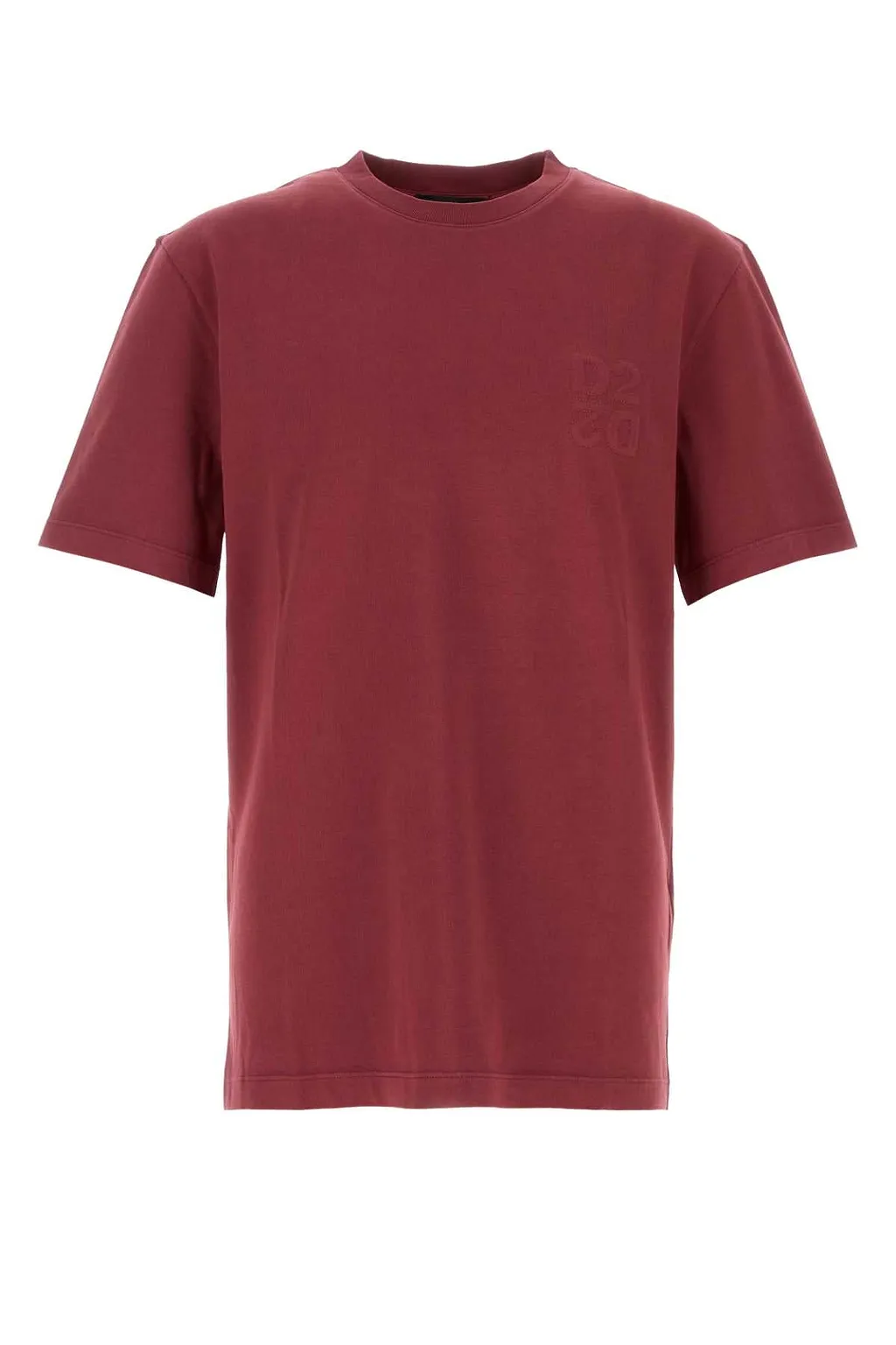Dsquared Tyrian Purple Cotton T Shirt
