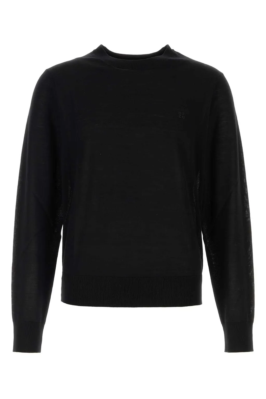 Dsquared Black Wool Sweater