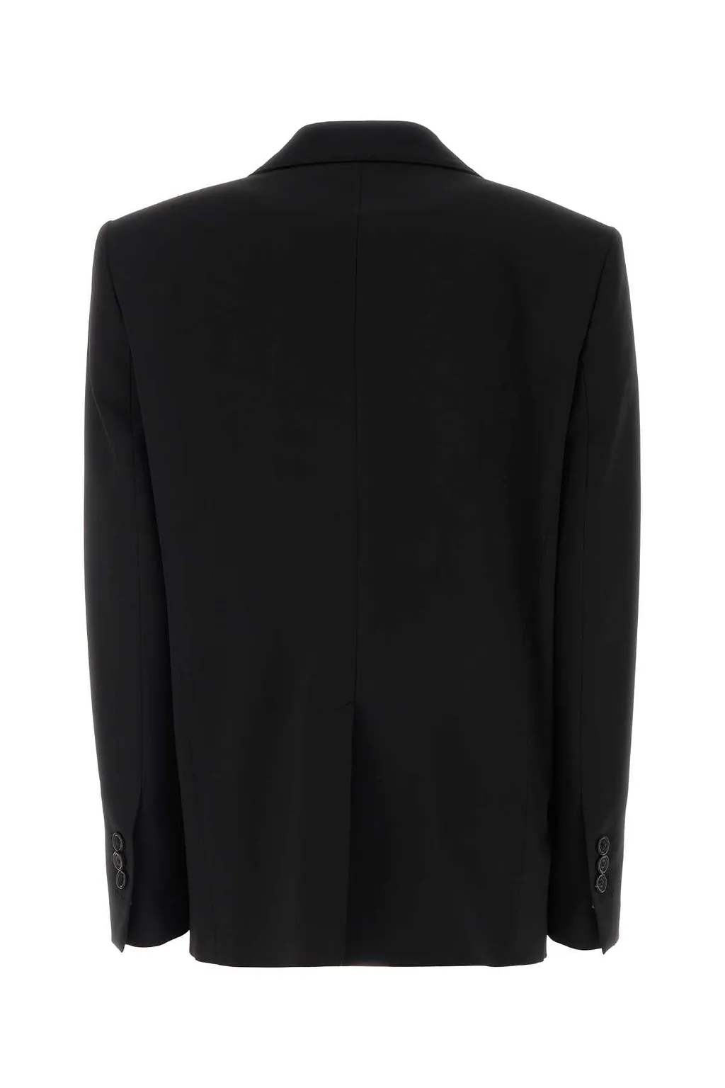 Dsquared Black Stretch Wool Blend Oversize Blazer
