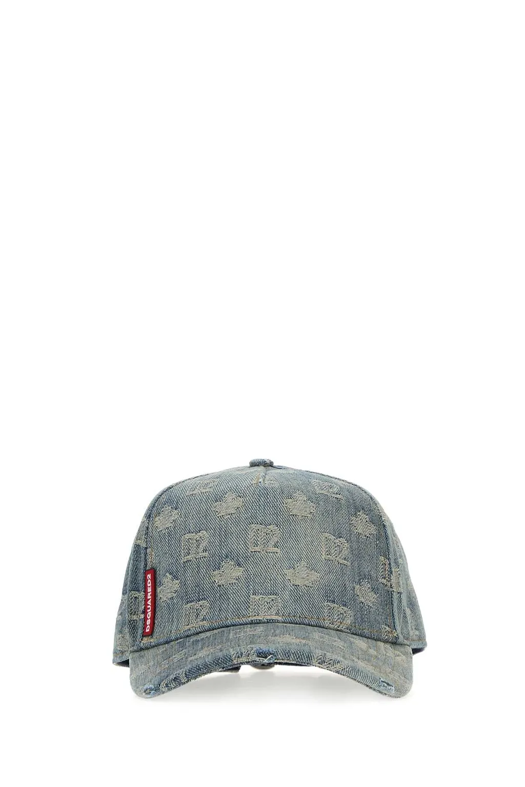 Dsquared Embroidered Denim Baseball Cap