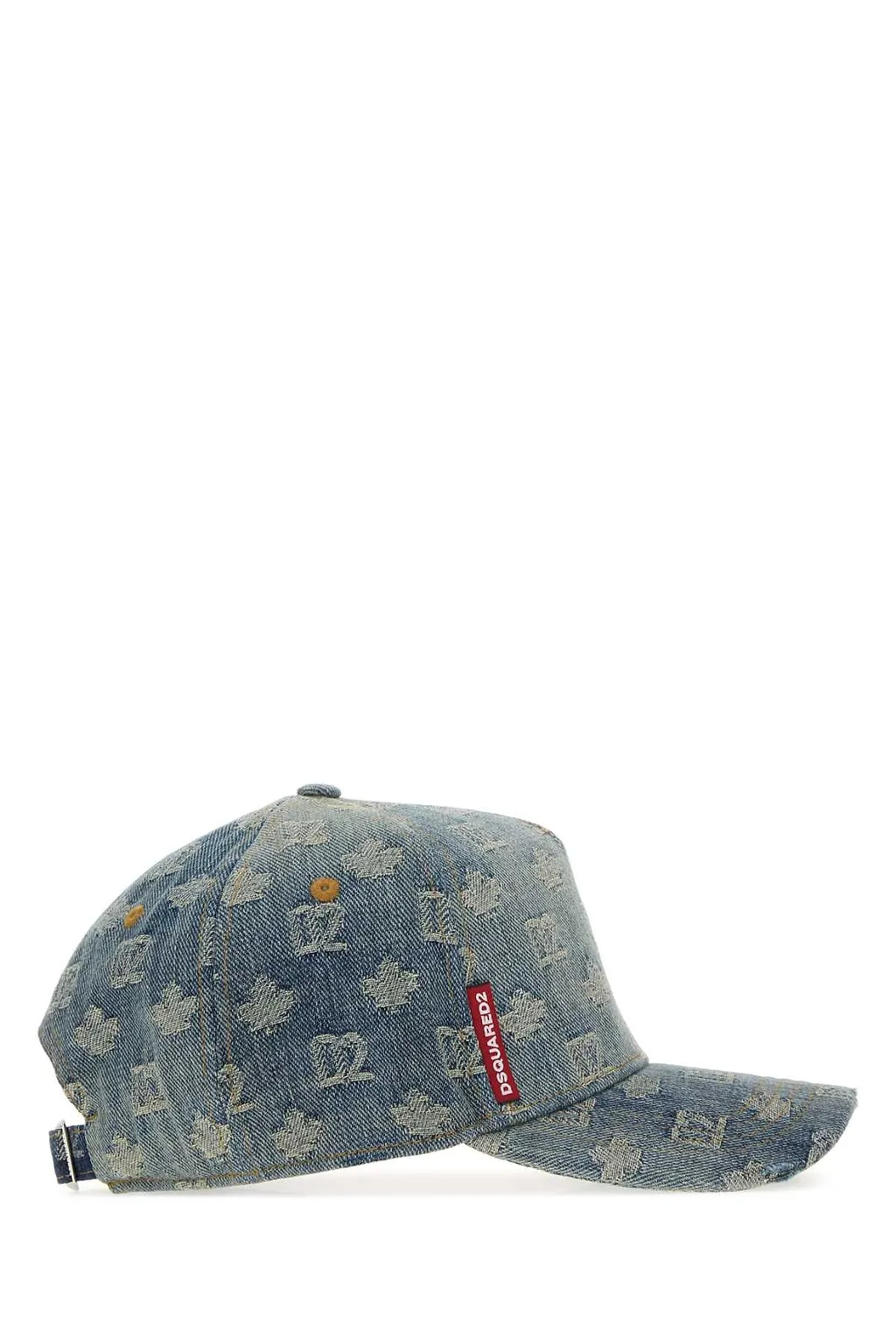Dsquared Embroidered Denim Baseball Cap