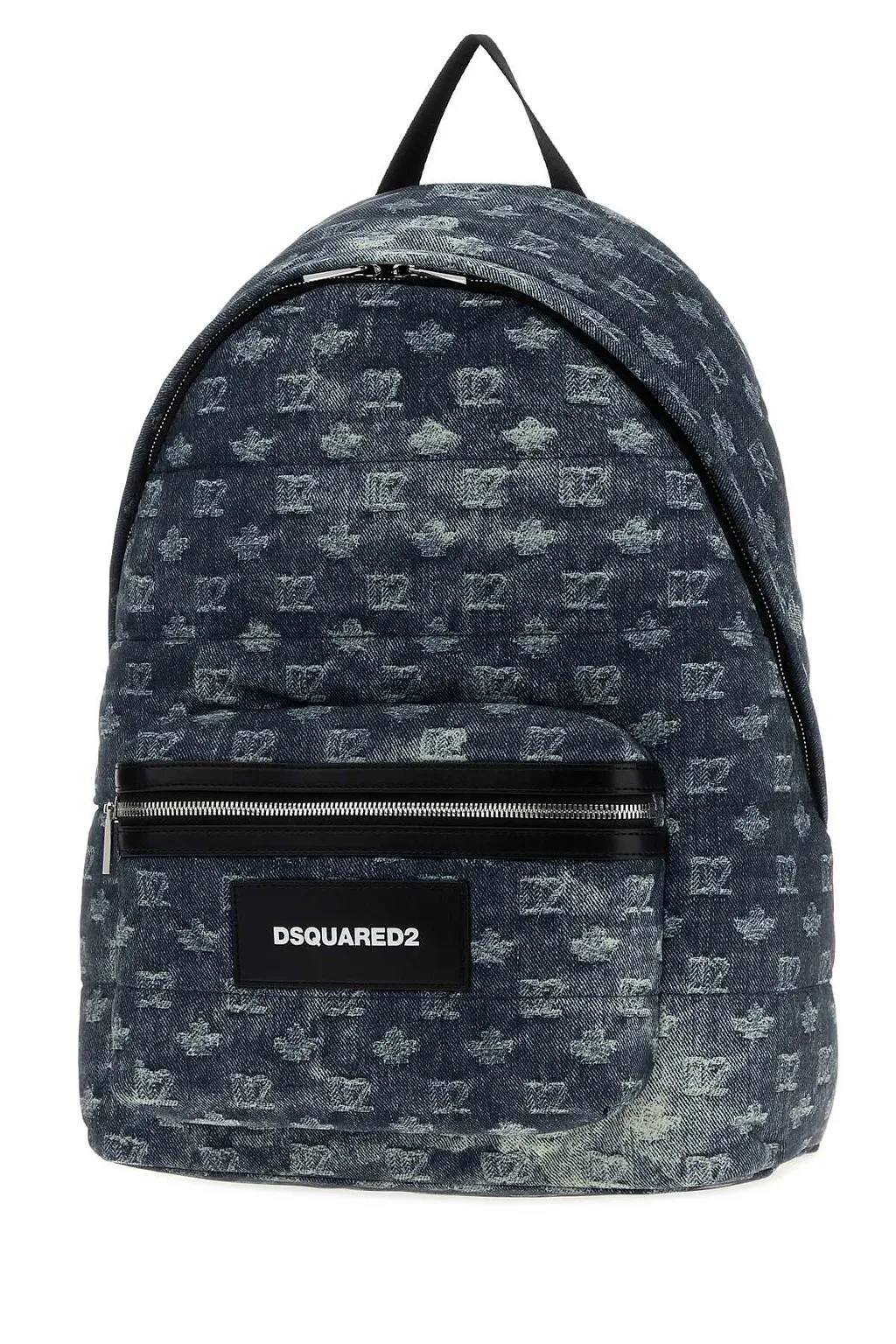 Dsquared Printed Fabric D2 Monogram Backpack