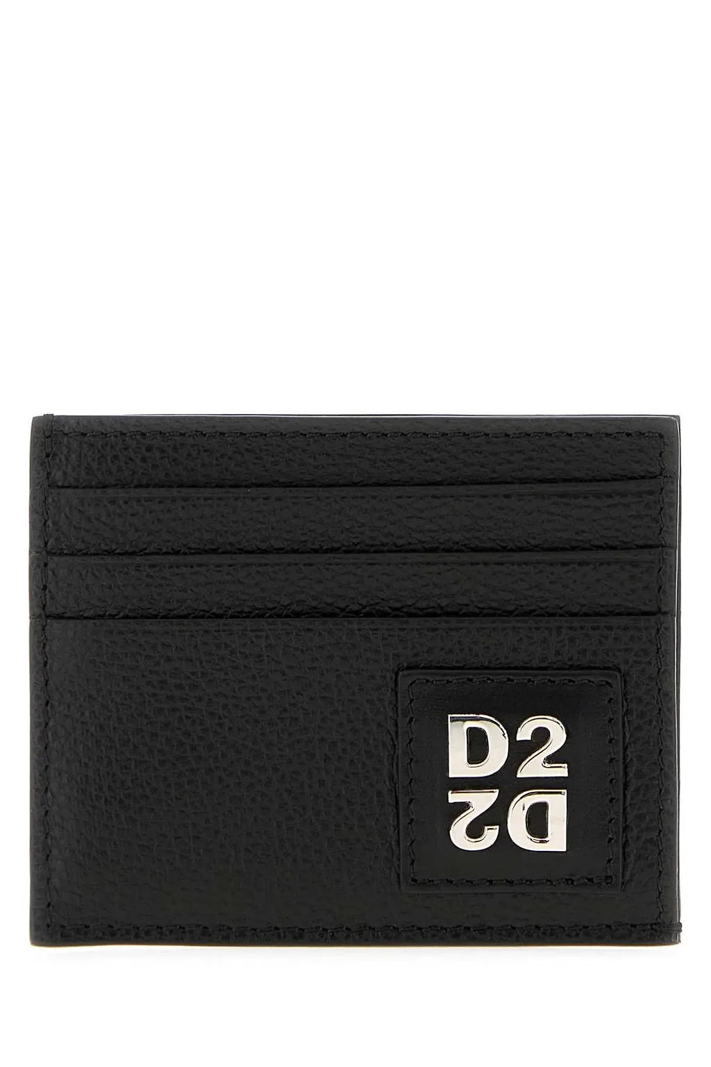 Dsquared Black Leather Card Holder