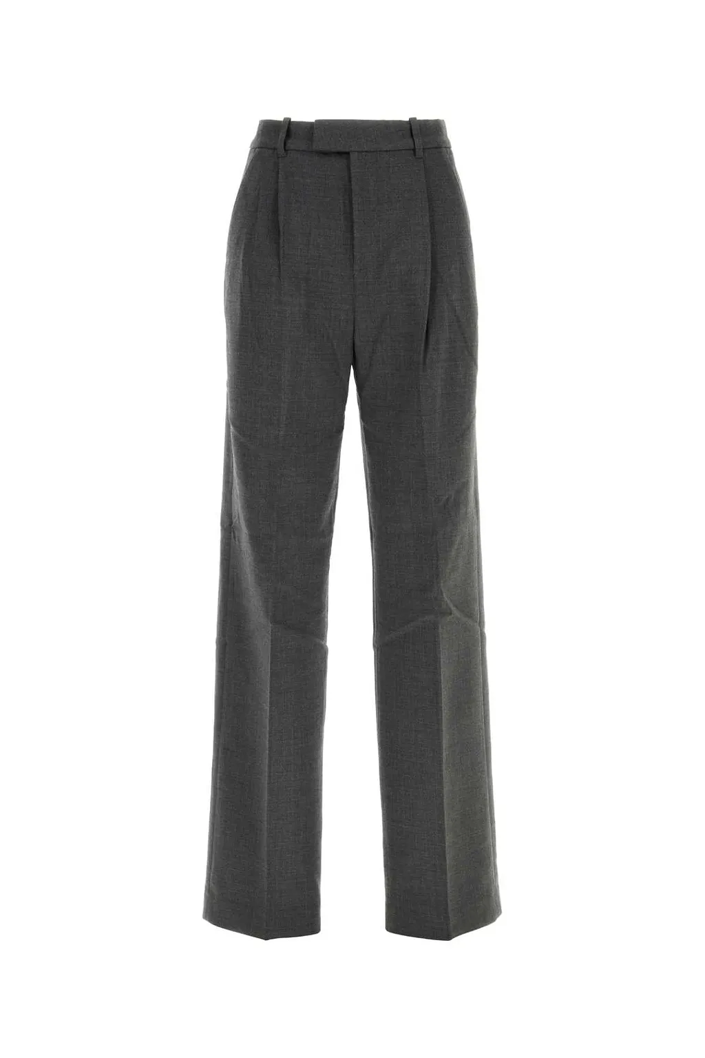 Self Portrait Dark Grey Twill Pant