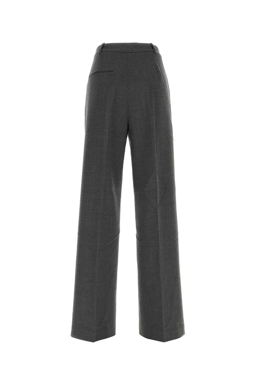 Self Portrait Dark Grey Twill Pant
