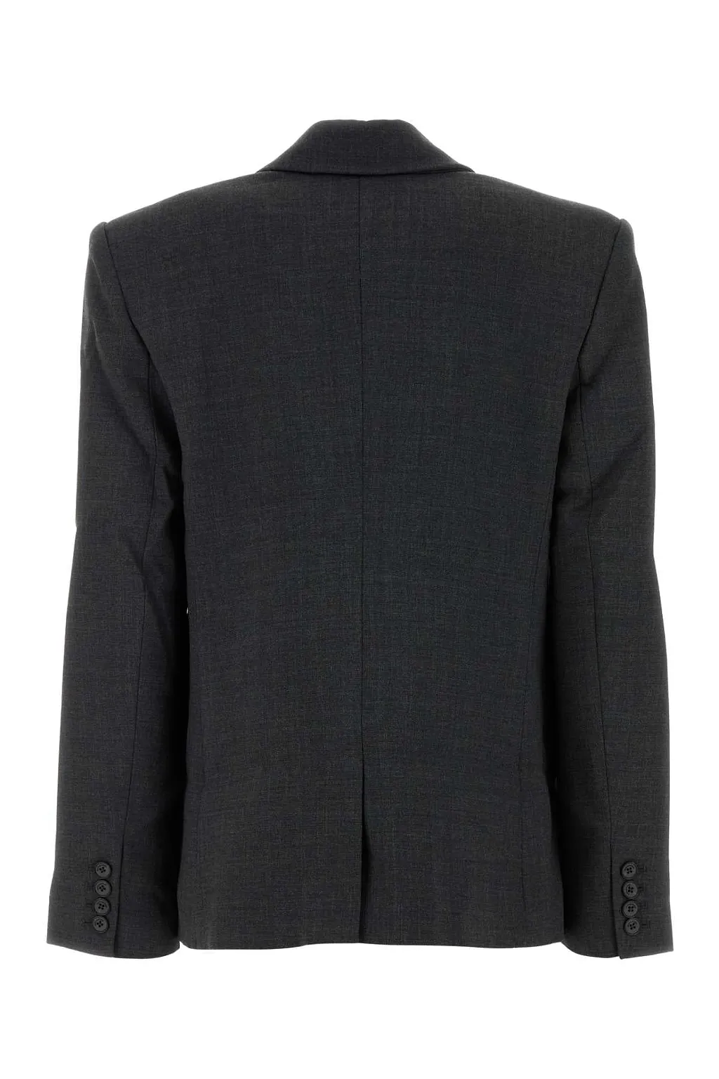 Self Portrait Graphite Twill Oversize Blazer
