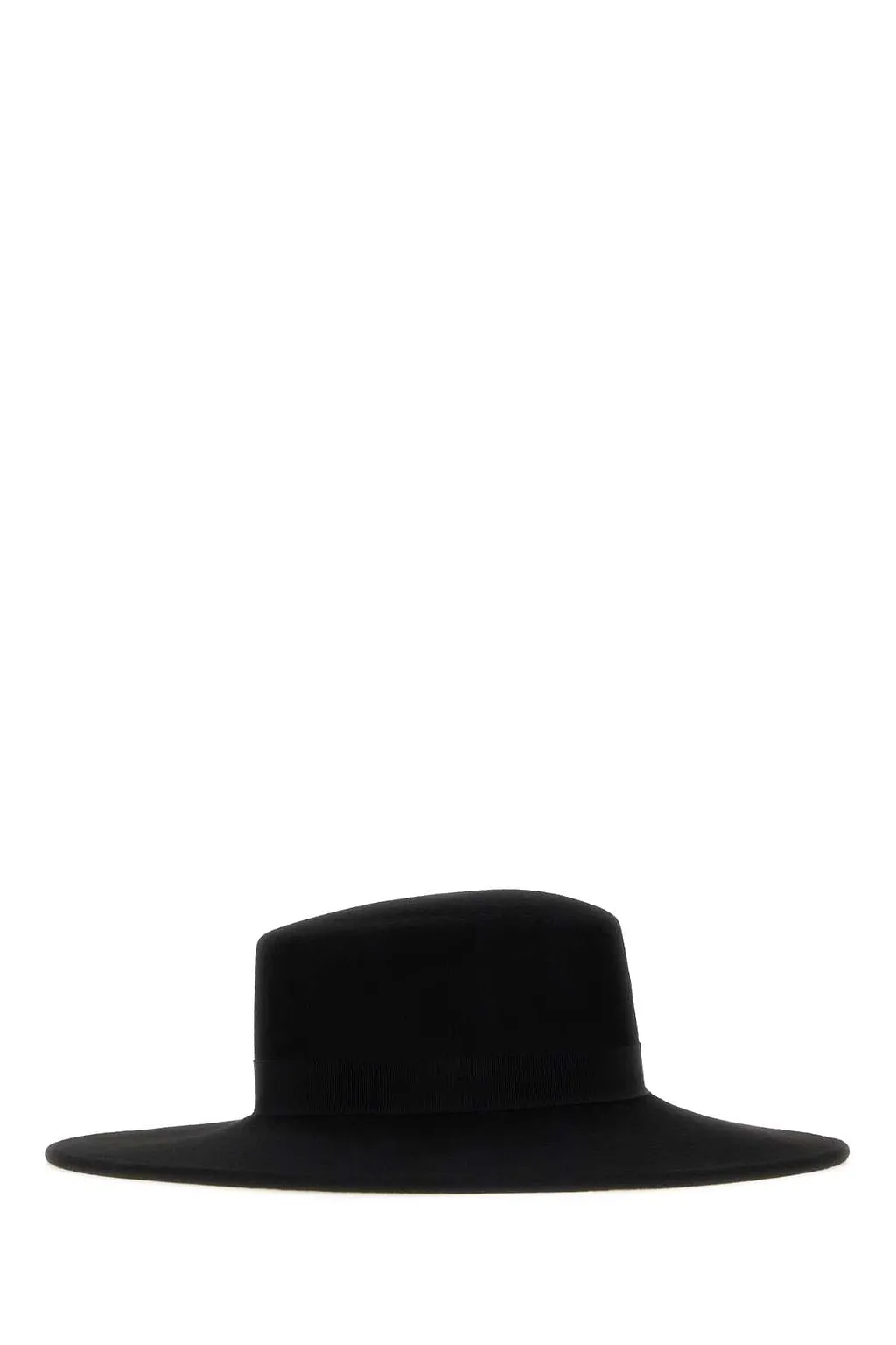 Alanui Black Flannel Hat