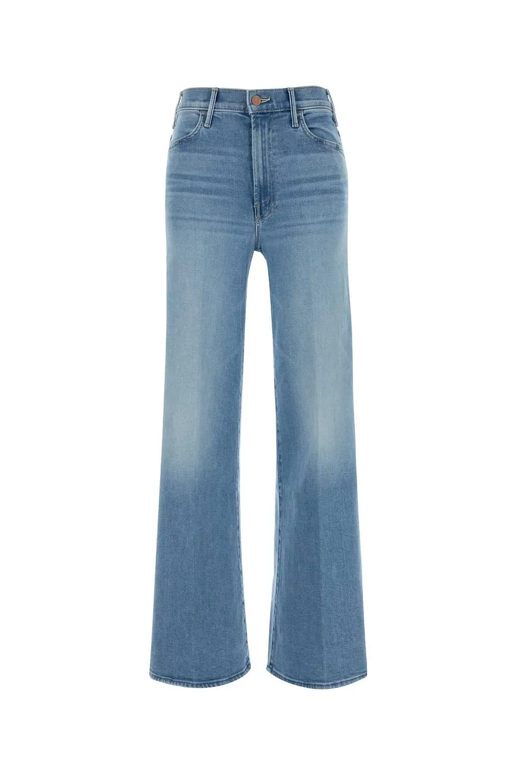 Mother Stretch Denim The Hustler Roller Sneak Jeans