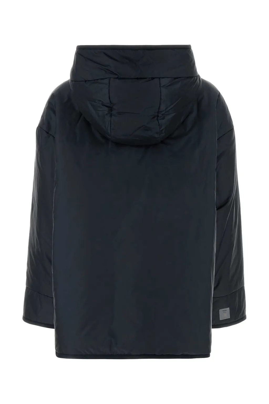 Mm The Cube Navy Blue Polyester Cleo Padded Jacket