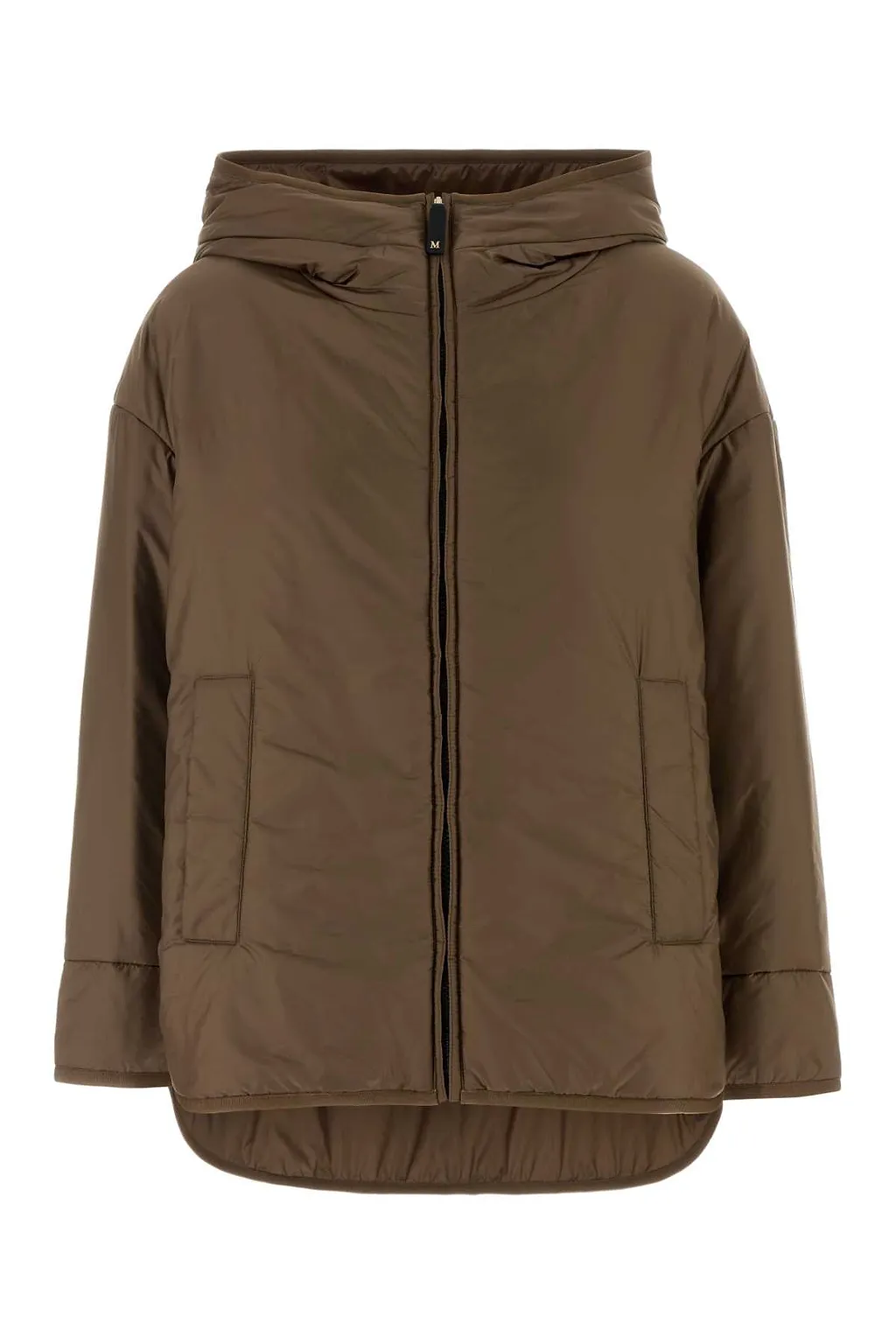 Mm The Cube Mud Polyester Cleo Padded Jacket
