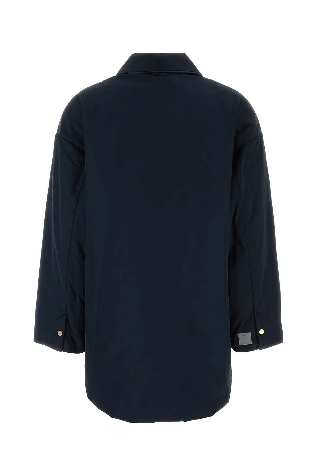 Mm The Cube Navy Blue Polyester Carlotta Padded Jacket