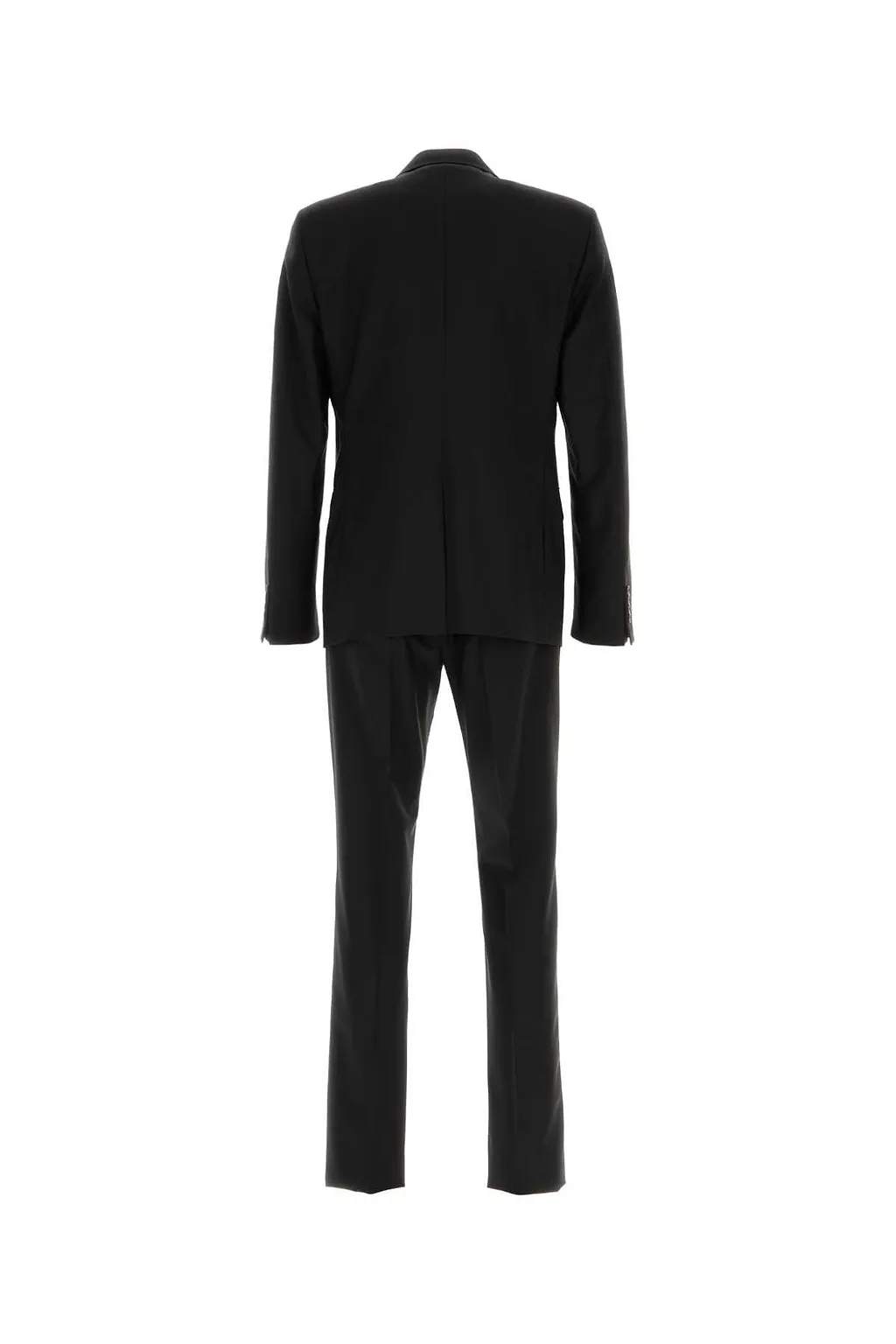Prada Black Wool Blend Suit