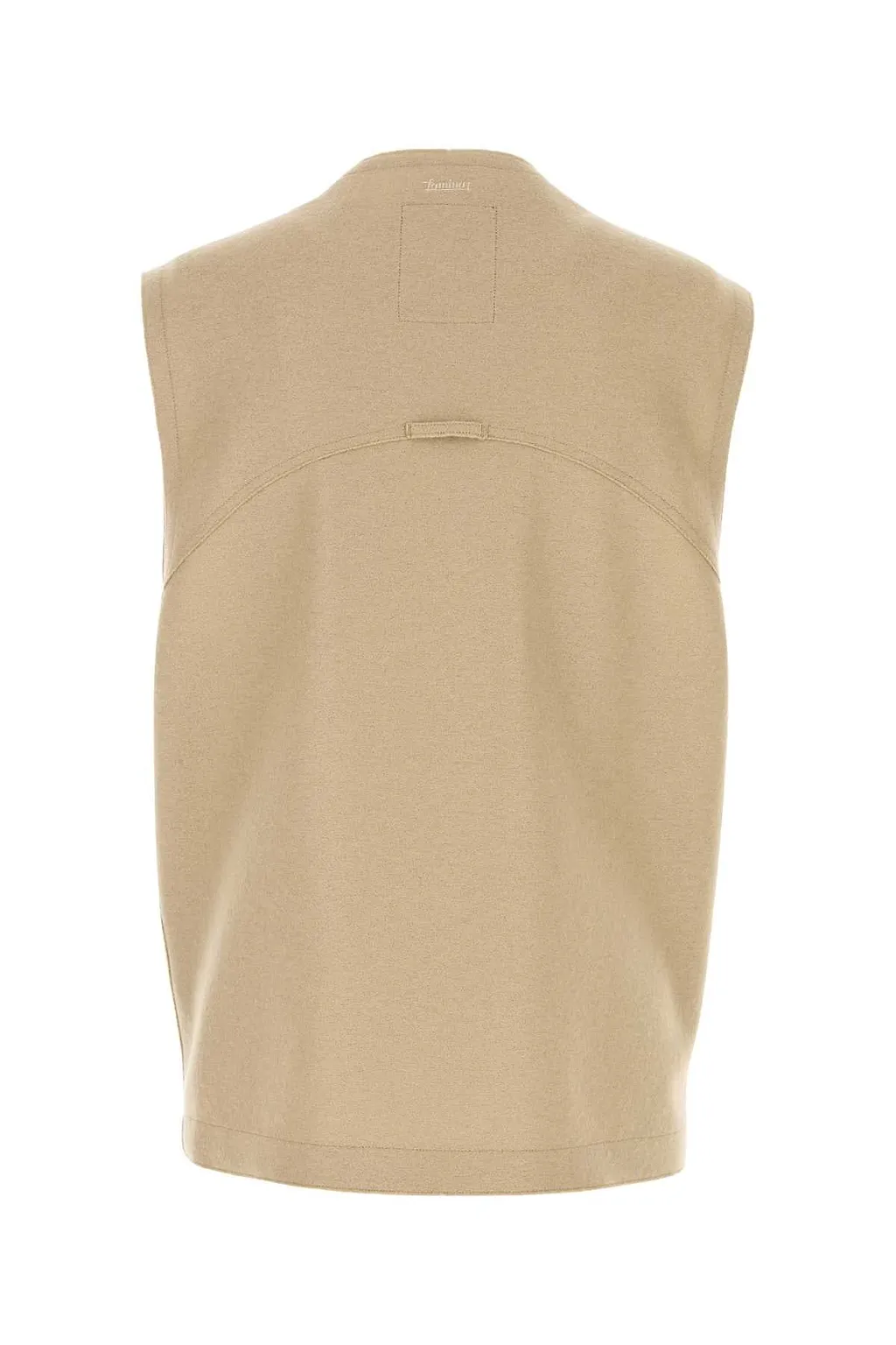 Herno Laminar Beige Wool Vest
