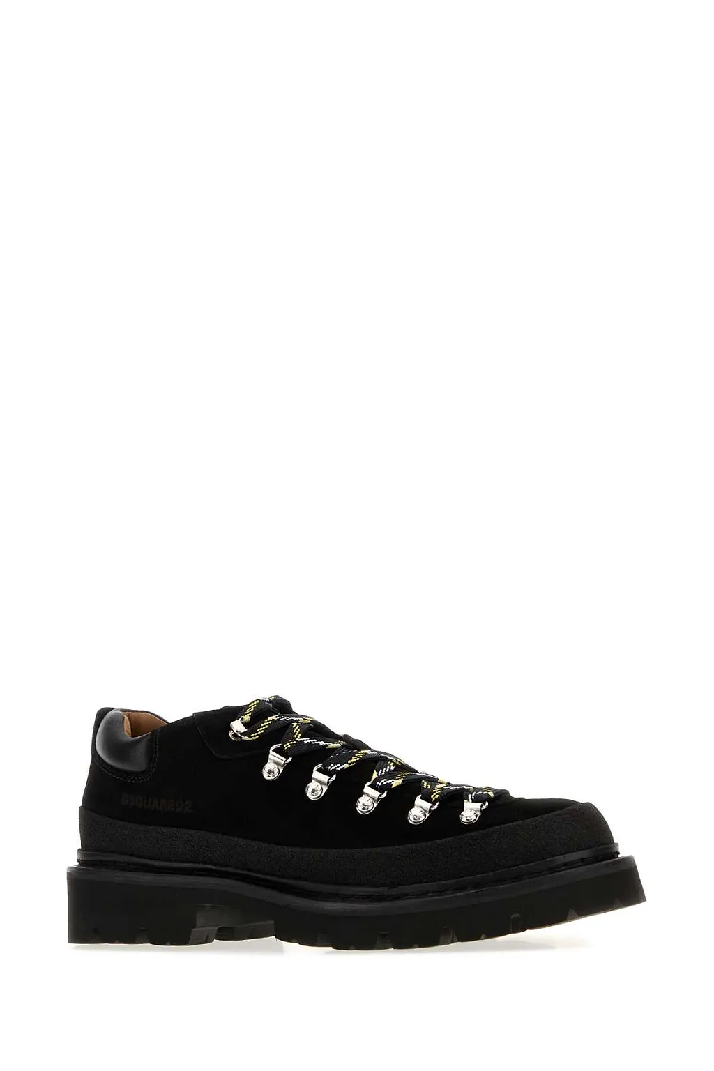 Dsquared Black Suede Lace Up Shoes