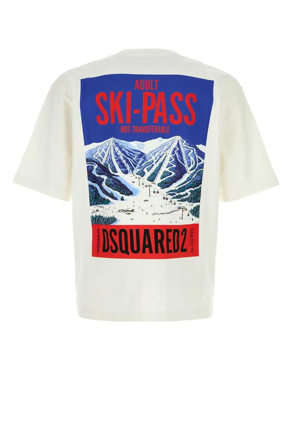 Dsquared White Cotton T Shirt