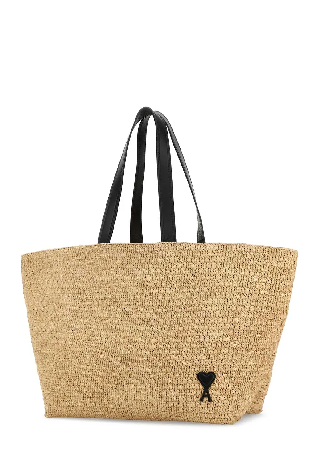 Ami Raffia Shopping Bag