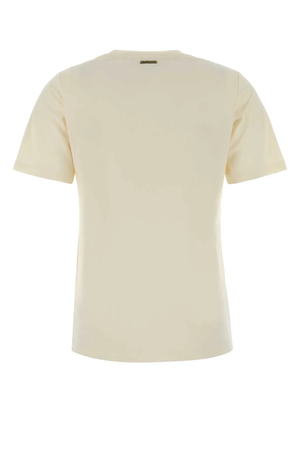 Michael By Michael Kors Cream Cotton T Shirt